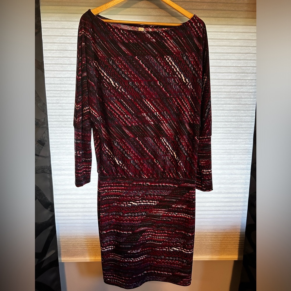 Allison Joy purple knee length dress size XL
